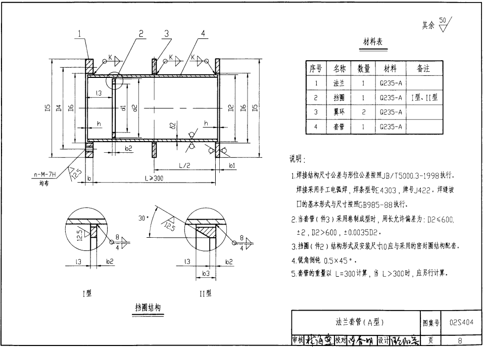 法兰套管A型结构图.png