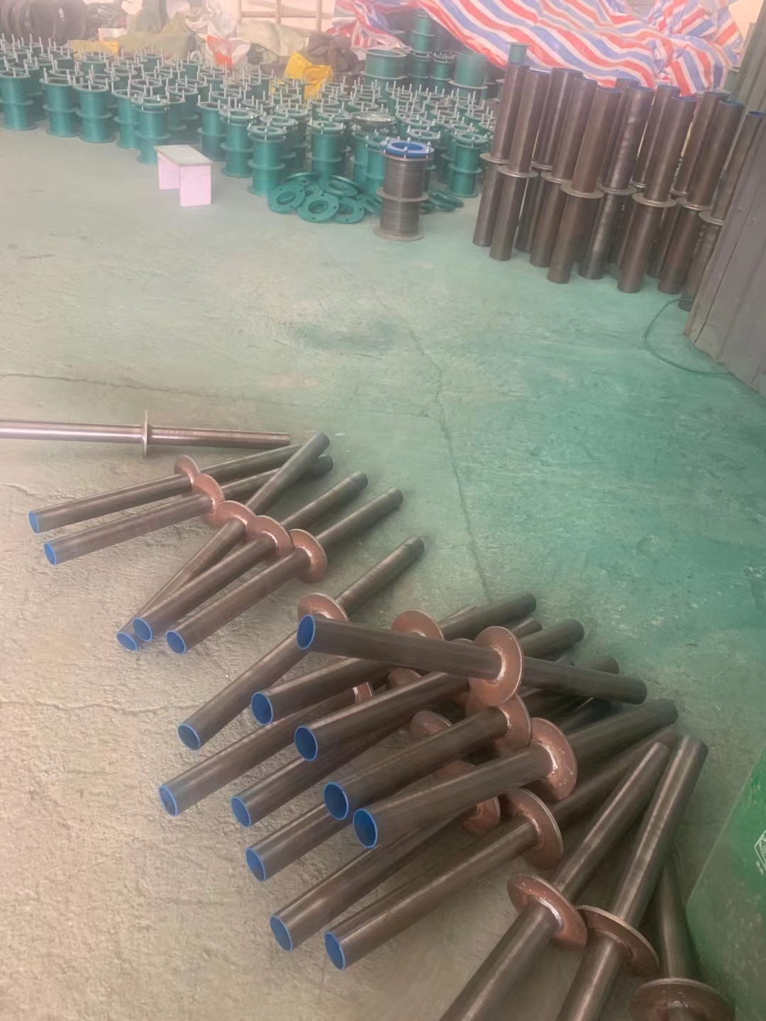 新型加长型防水套管实物高清图片