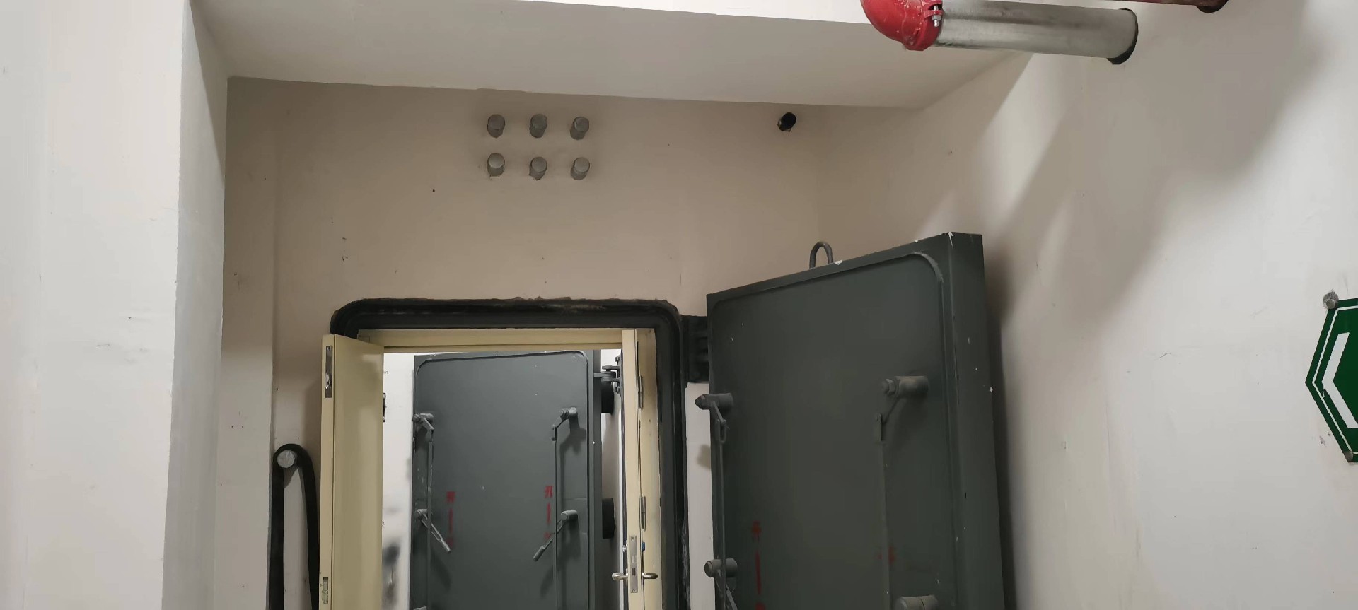 人防连通口预留备用管图片