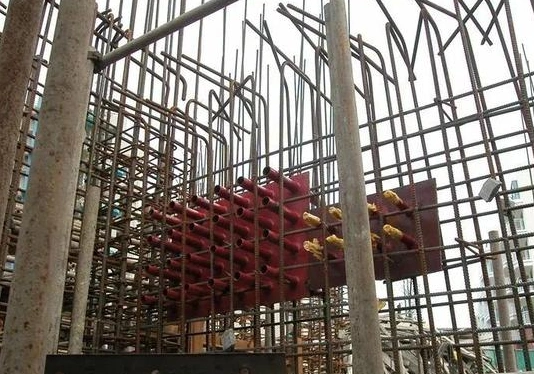 电气穿墙套管现场超长预留图片