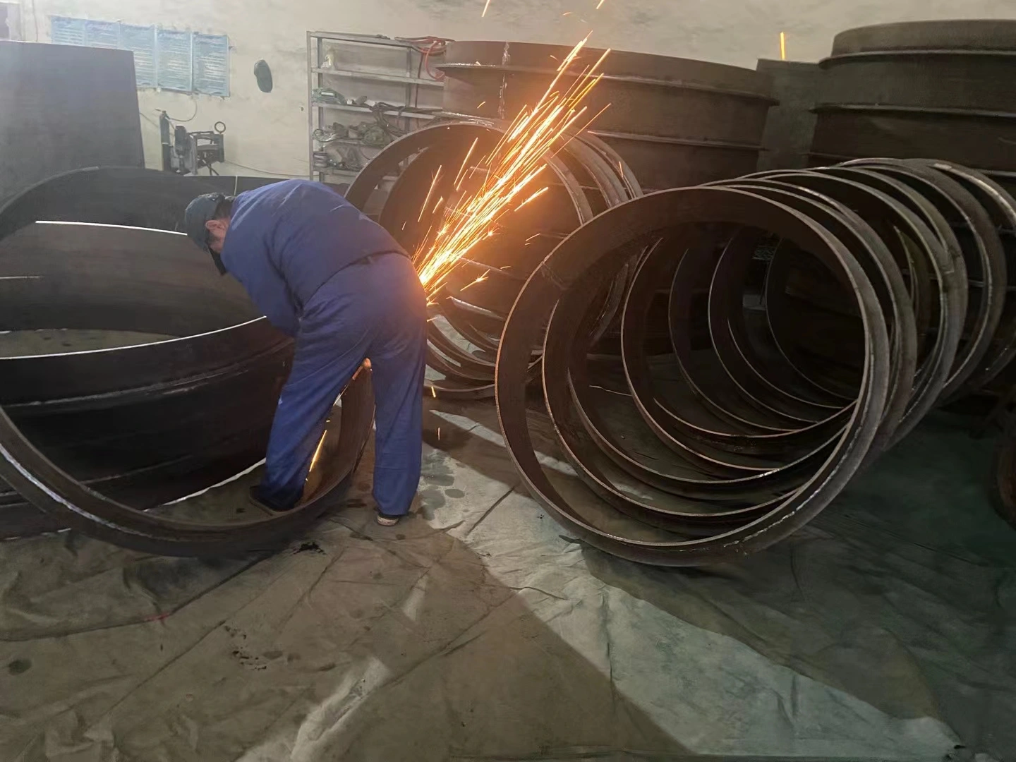 刚性防水套管加工图片