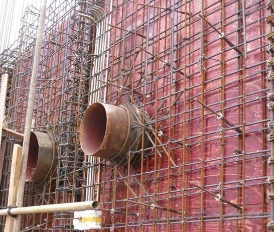 穿墙短管安装图片