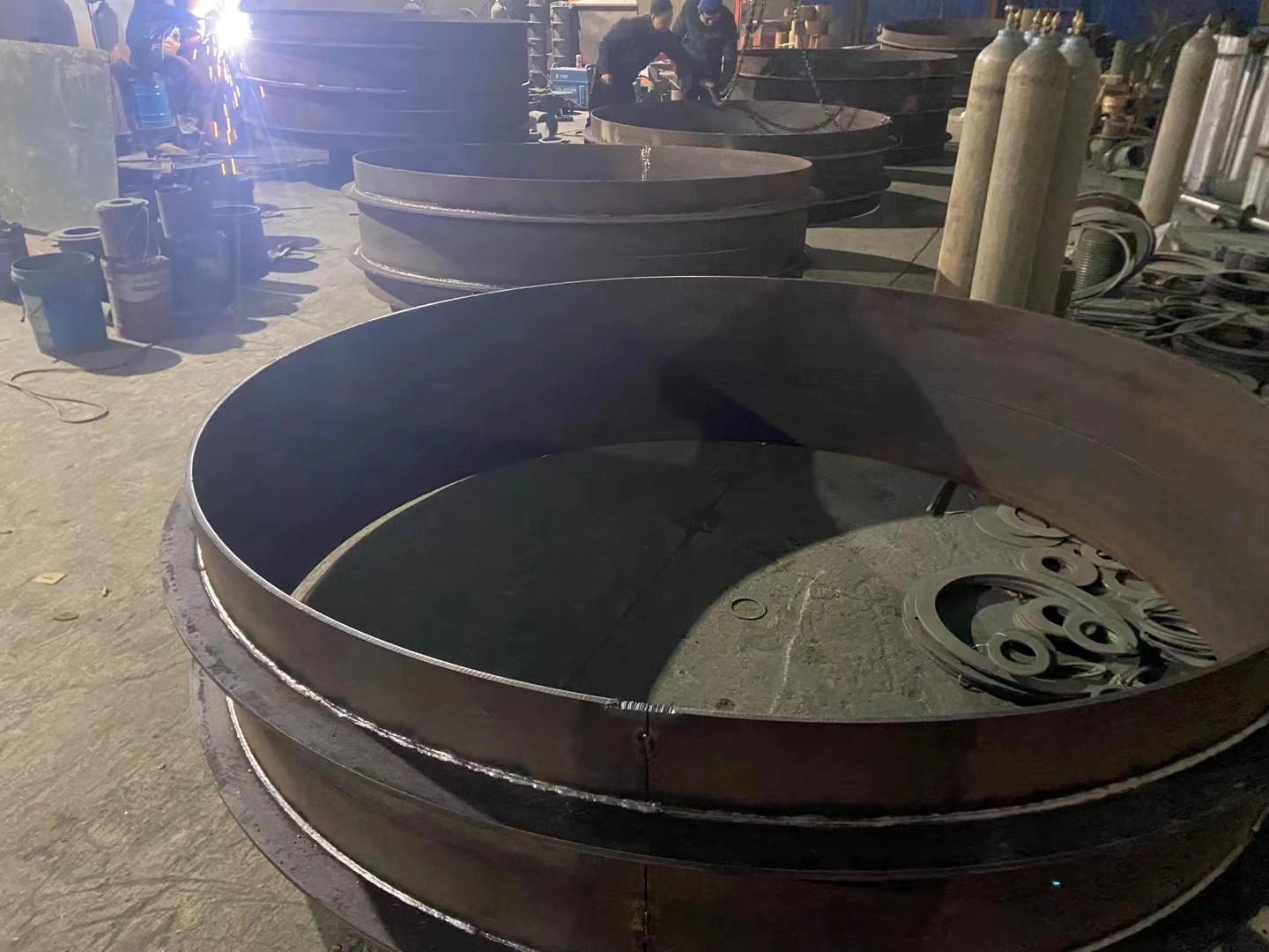 防水套管加工现场图片