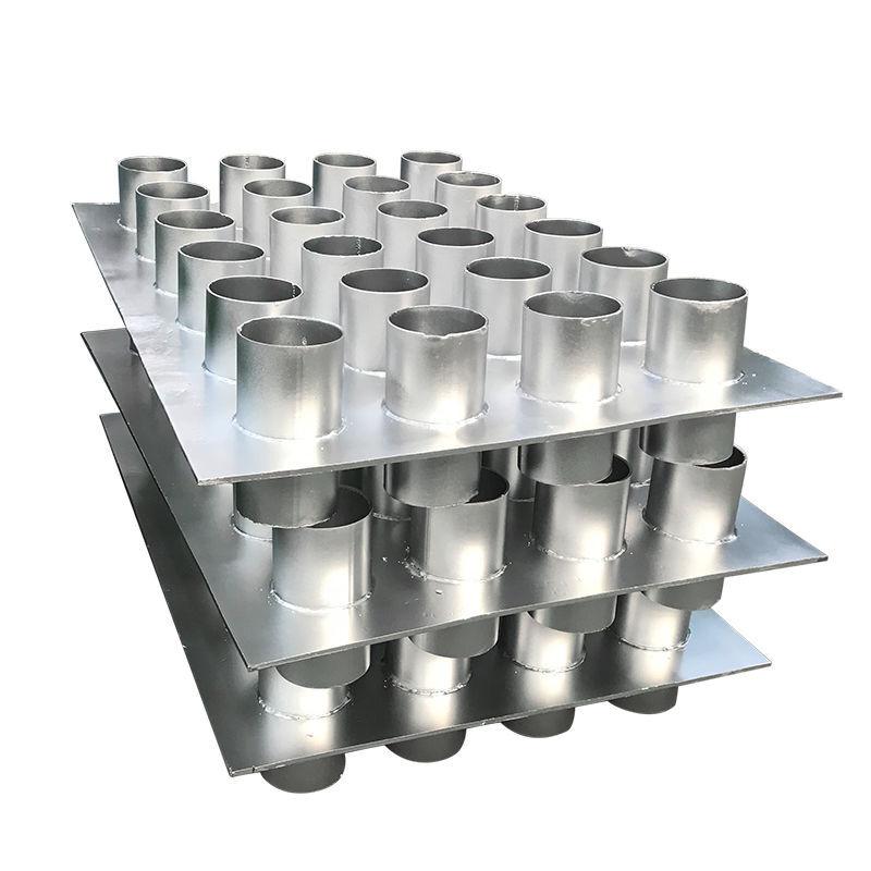 奥凡环保热浸镀锌电气组合套管现货实拍,多管联排组合式结构